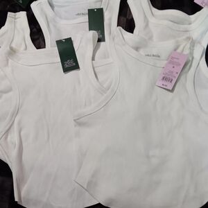 5 Wild Fable Cropped Ribbed Tank Tops